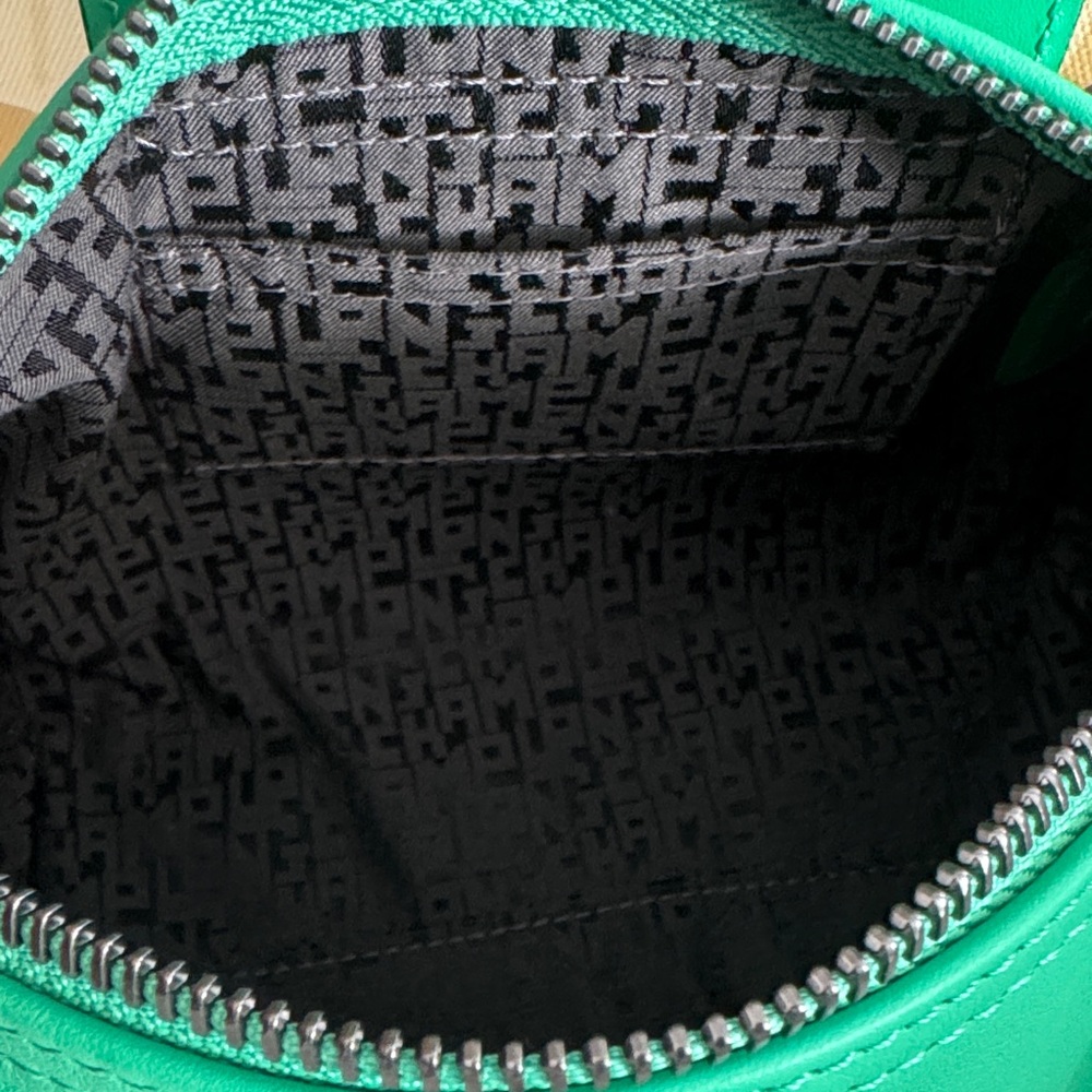 Longchamp LePliage Xtra Xs Leather Green Crossbody Bag - Picture 5 of 16